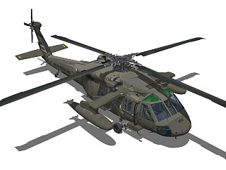 超精细<em>直升机</em>模型 Helicopter(20)